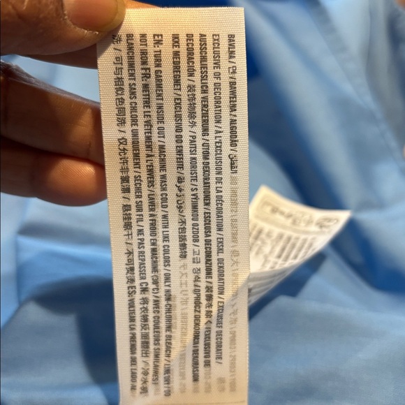 Abercrombie and fitch XL Light Blue Ruched Strap Maxi Dress - Picture 16 of 16